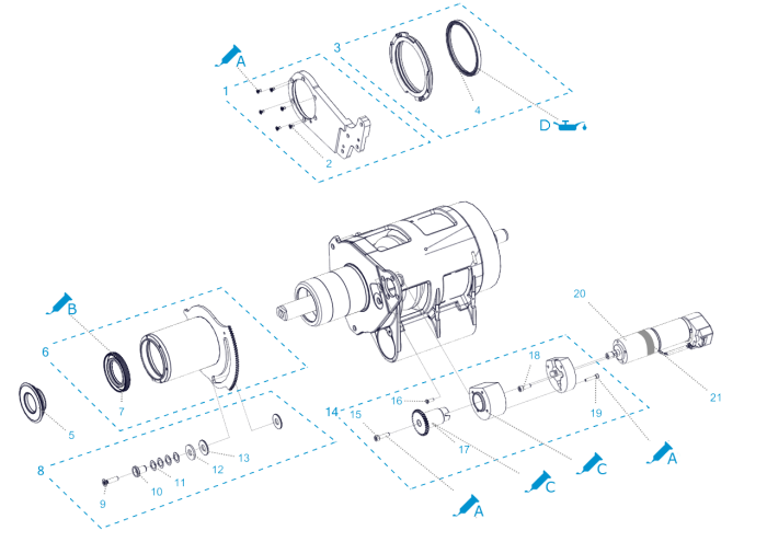 M40 - Retraction system